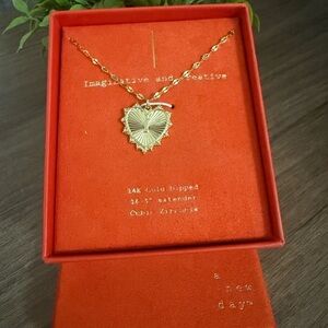 A New Day Gol 14k-Necklace with golden initial -Personalized jewel